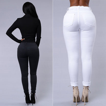 American ripped jeans women's pants